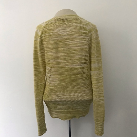 {Anthropologie} Moth Marled Sheer pullover - Picture 4 of 6